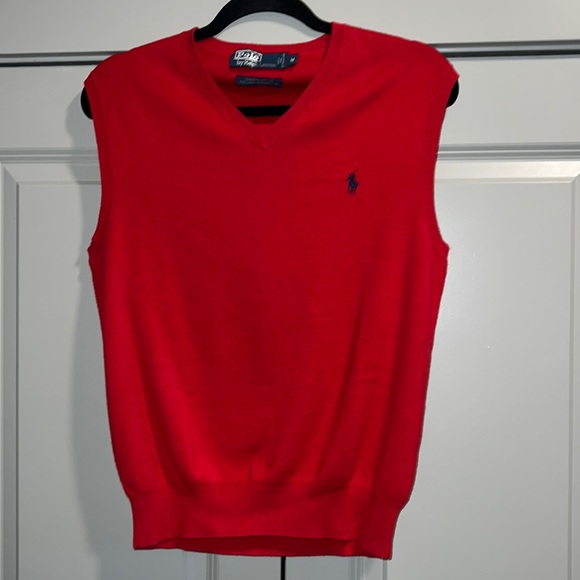 Polo Ralph Lauren Other - Polo Ralph Lauren men’s size medium red vest